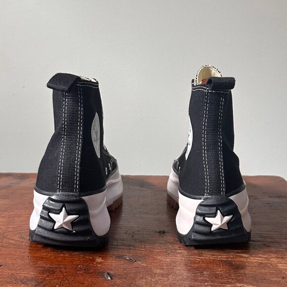 Converse - Run Star Hike Canvas Platform - Women's Size 7.5 - Black - Picture 4 of 7